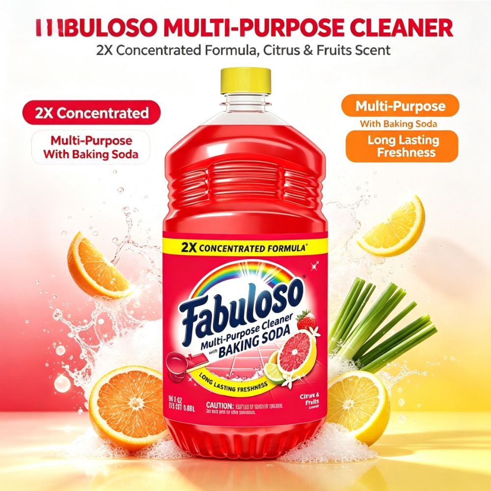 Kitchen Cleaner Baking Soda - 2-krotnie skoncentrowany uniwersalny środek czyszczący z