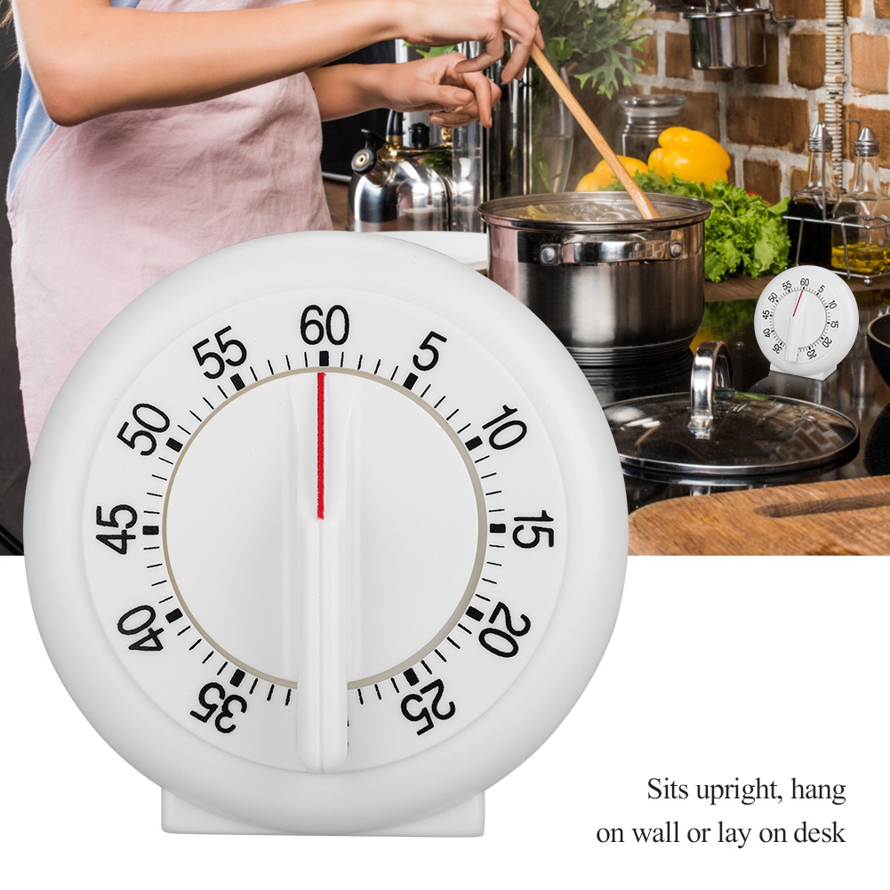 Baking Kitchen Hourly - 1 szt. 60-minutowy okrągły mechaniczny minutnik