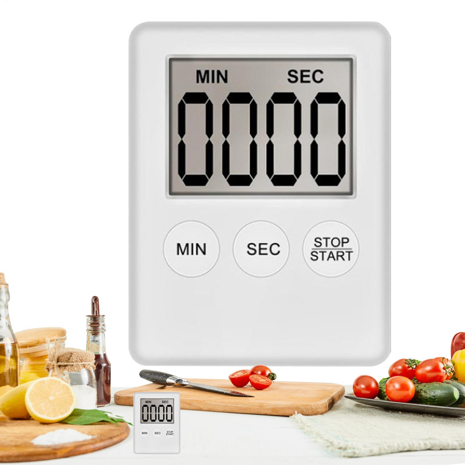 Baking Kitchen Hourly - 1 szt. Magnetyczny Timer Kuchenny Cyfrowy