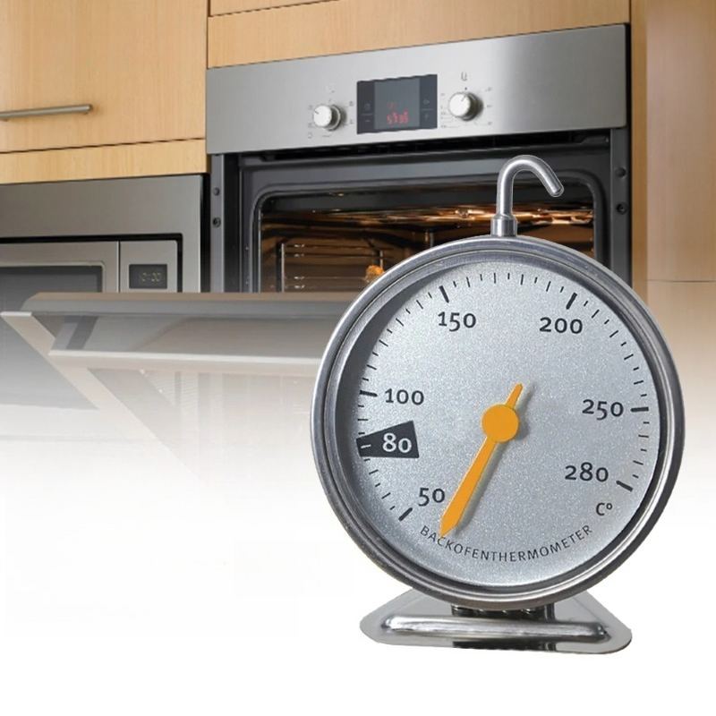 Oven Thermometer Analog - Termometr do piekarnika ze stali nierdzewnej,