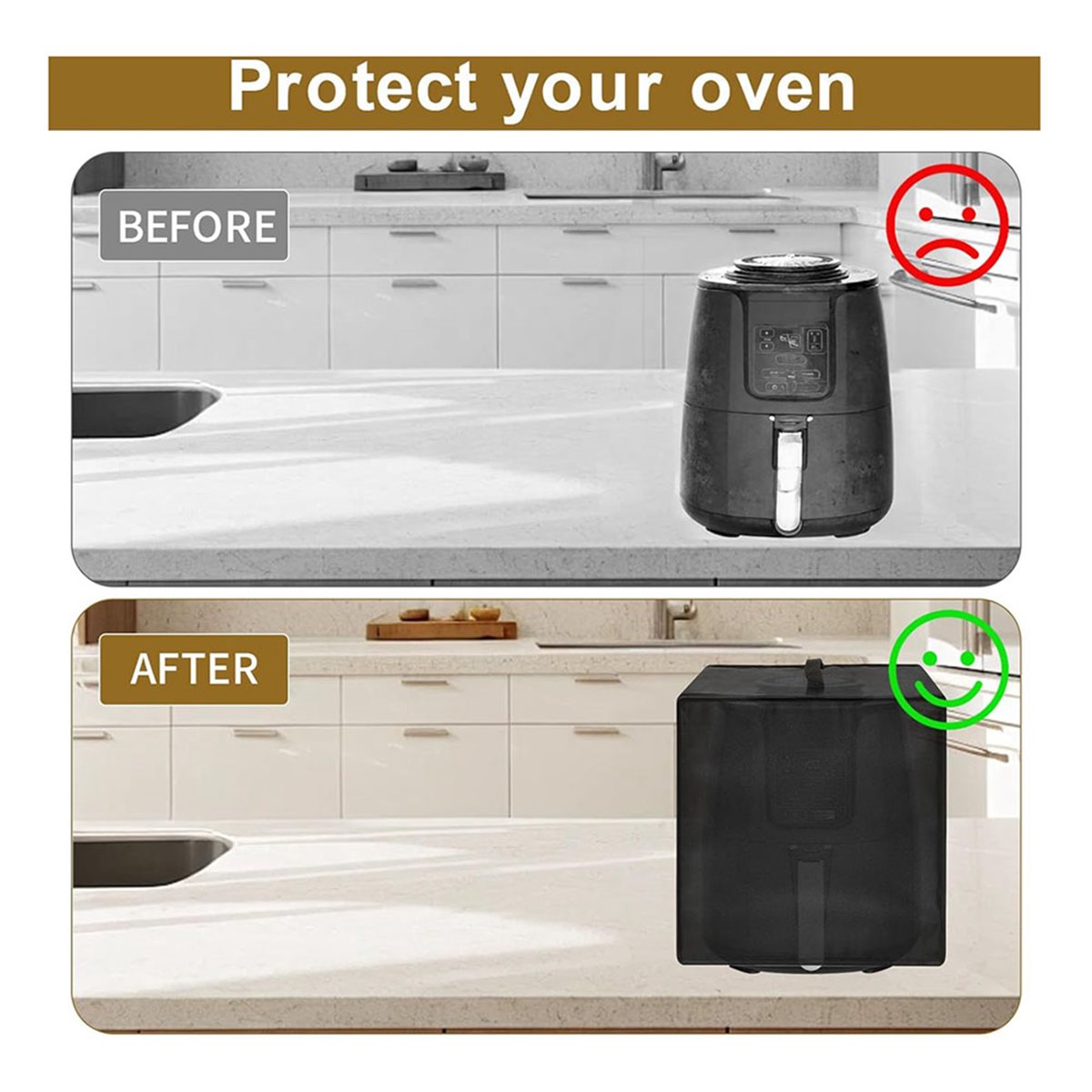 Ninja Air Fryer Af101 - (A14E) Pokrowiec na frytkownicę beztłuszczową do