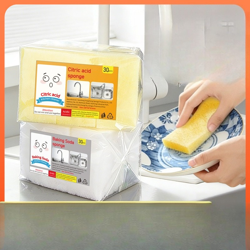 Kitchen Cleaner Baking Soda - Ścierki do szorowania naczyń, uniwersalny środek