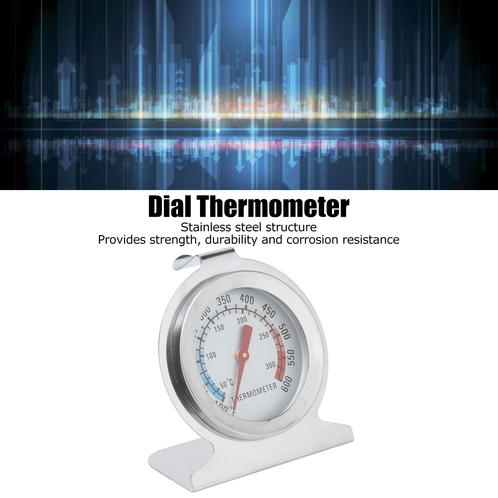Termometr do piekarnika, termo – Oven Thermometer Analog recenzja i cena