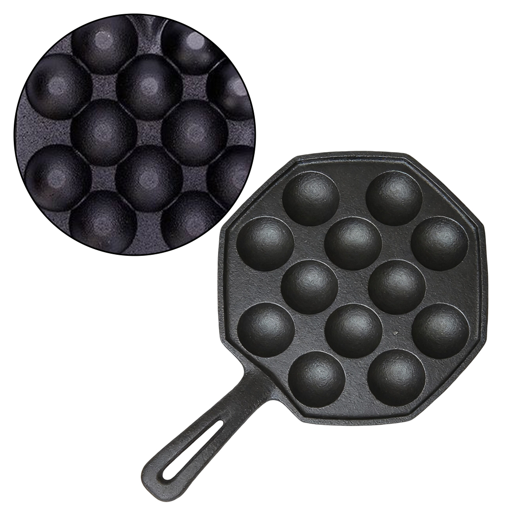 Żeliwna forma do takoyaki z 12 – Baking Kitchen At Home recenzja i cena