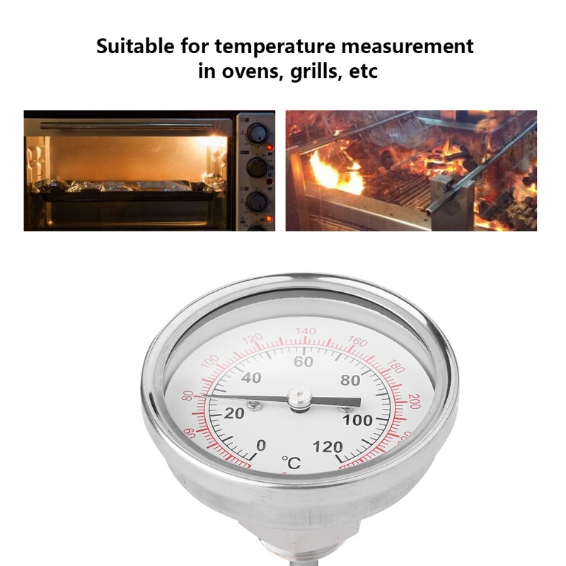 62mm 120 ℃   Termometr bimetal – Oven Thermometer Analog recenzja i cena