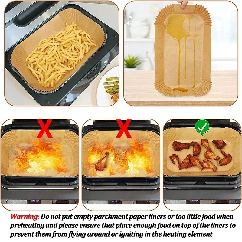 Papier do frytkownicy beztłusz – Kitchen Baking Mat recenzja i cena