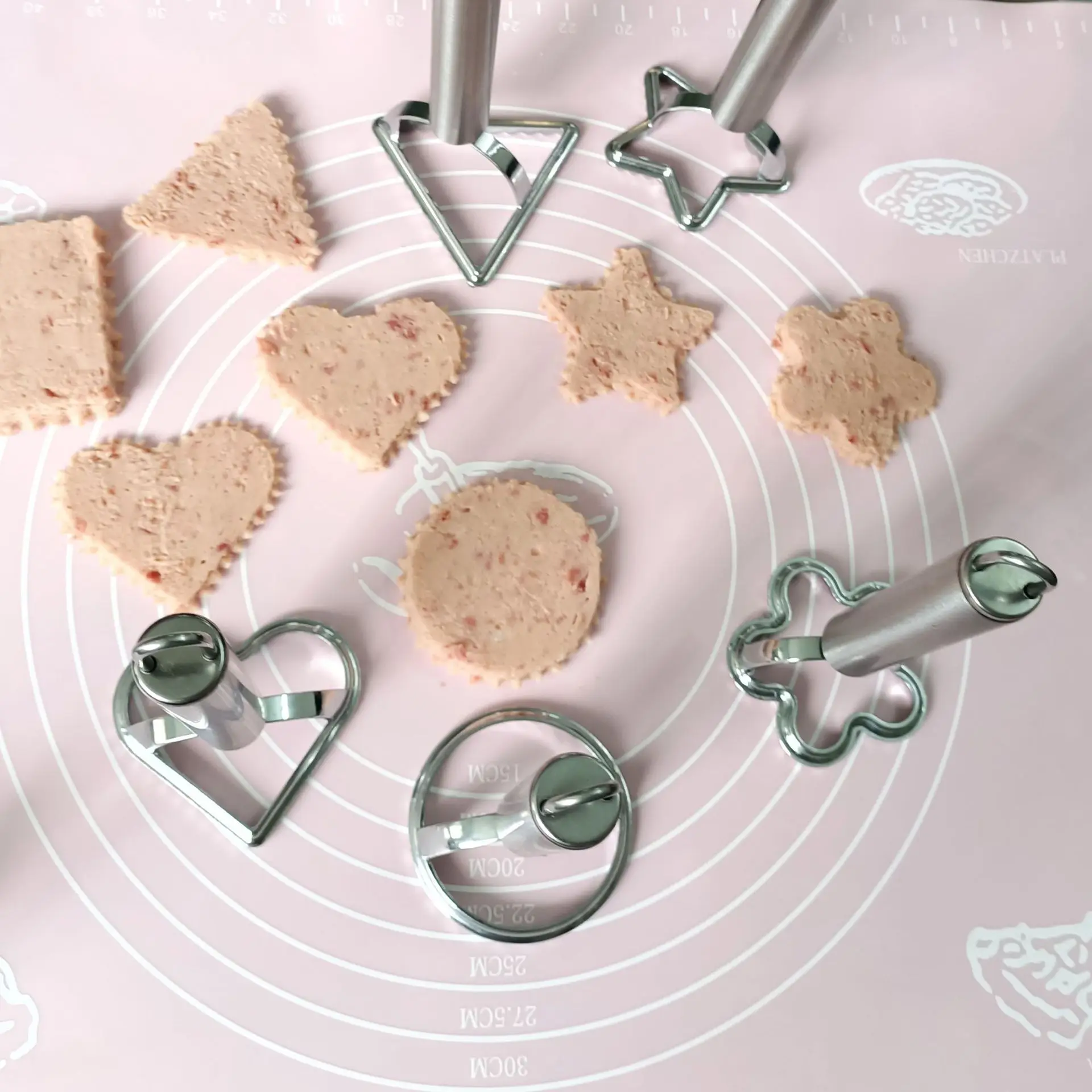 Kwadratowy Okrągły Stempel do  – Baking Kitchen At Home recenzja i cena