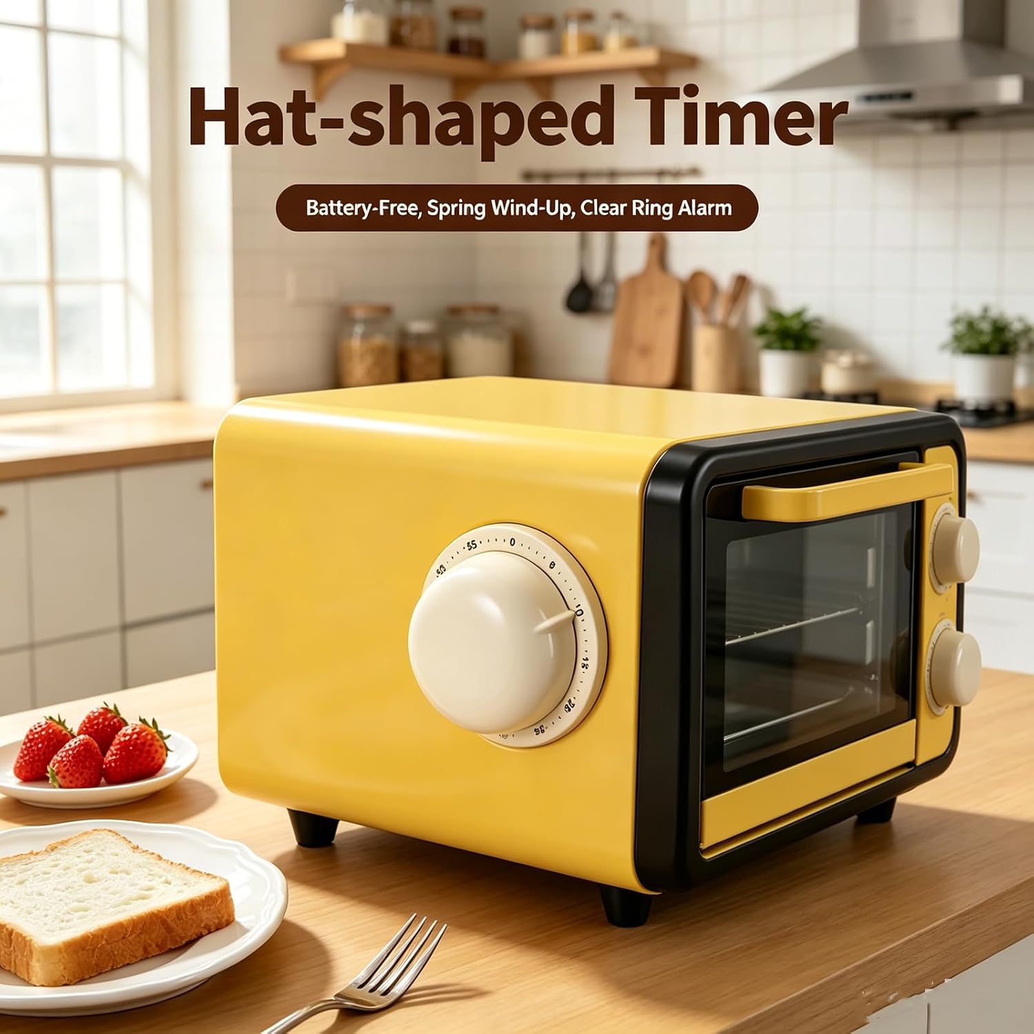 Mechaniczny minutnik kuchenny  – Baking Kitchen Hourly recenzja i cena
